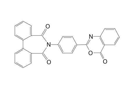 6-[4-(4-oxo-4H-3,1-benzoxazin-2-yl)phenyl]-5H-dibenzo[c,e]azepine-5,7(6H)-dione