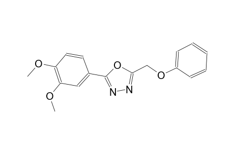 2-(3,4-dimethoxyphenyl)-5-(phenoxymethyl)-1,3,4-oxadiazole