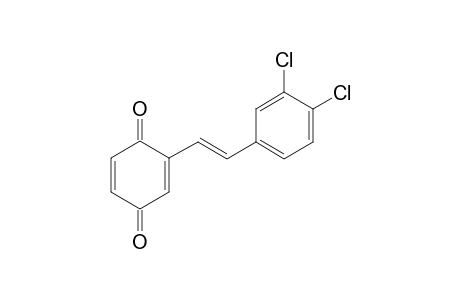2-[2'-(3",4"-Dichlorophenylethenyl]-1,4-benzoquinone