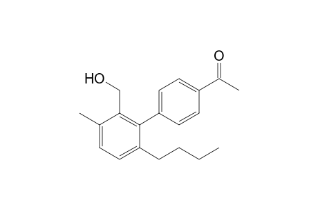 4-Acetyl-2'-butyl-6'-hydroxymethyl-5'-methylbiphenyl