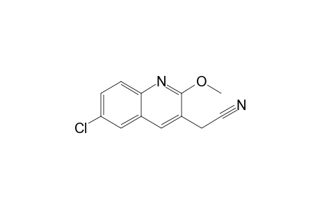 6-Chloro-3-cyanomethyl-2-methoxyquinoline