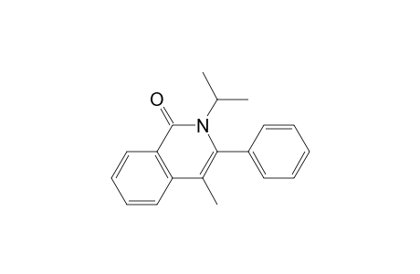 2-isopropyl-4-methyl-3-phenyl-isocarbostyril