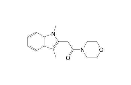 Morpholine, 4-[(1,3-dimethyl-1H-indol-2-yl)acetyl]-