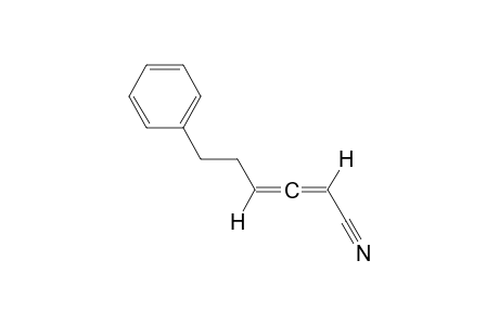 4-(2-Phenylethyl)-2,3-allenenitrile