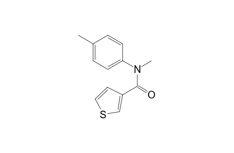 N-Methyl-N-(4-methylphenyl)thiophene-3-carboxamide