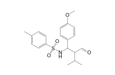 3-(N-Tosylamino)-3-(4'-methoxyphenyl)-2-isopropylpropanal