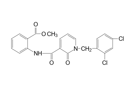 N-[1-(2,4-DICHLOROBENZYL)-1,2-DIHYDRO-2-OXONICOTINOYL]ANTHRANILIC ACID, METHYL ESTER