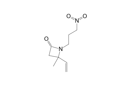 4-Methyl-1-(3-nitropropyl)-4-vinyl-2-azetidinone