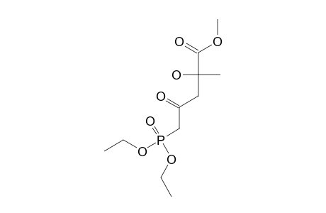 Methyl 5-(Diethoxyphosphinyl)-2-hydroxy-2-methyl-4-oxo-pentanoate