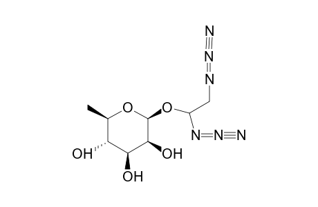 (1,3-Diazido-prop-2-yl)-2,3,4-tri-O-acetyl-b-l-fucopyranoside