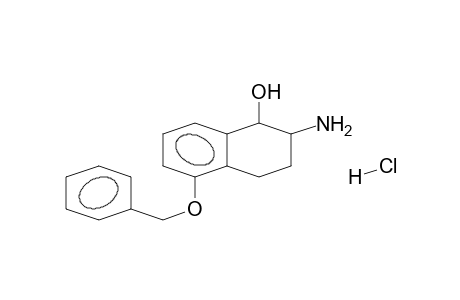 1-NAPHTHALENOL, 2-AMINO-1,2,3,4-TETRAHYDRO-5-(PHENYLMETHOXY)-