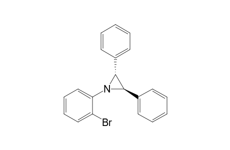 trans-1-(2-Bromophenyl)-2,3-diphenylaziridine
