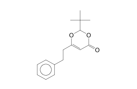 2-tert-Butyl-6-(2-phenylethyl)-4H-1,3-dioxin-4-one