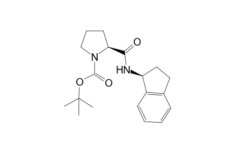 (S)-tert-Butyl 2-[(S)-2,3-dihydro-1H-inden-1-ylcarbamoyl]pyrrolidine-1-carboxylate