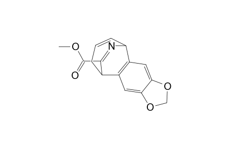 Methyl 8,9-(3',4'-methylenedioxybenzo)-6-azabicyclo[3.2.2]nona-3,6,8-triene-7-carboxylate