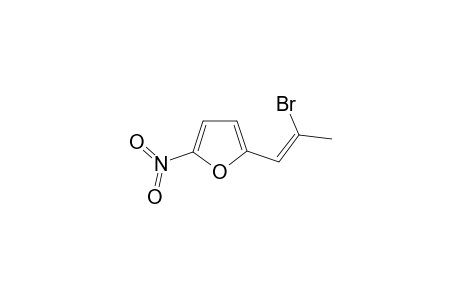 2-[(1Z)-2-Bromo-1-propenyl]-5-nitrofuran