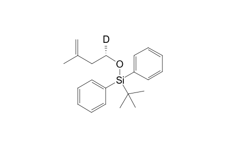 (1S)-tert-Butyl-(((1-2H)-3-methylbut-3-en-1-yl)oxy)diphenylsilane