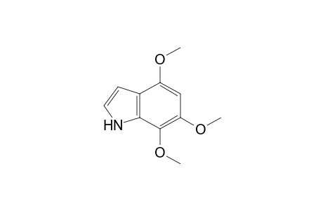 4,6,7-trimethoxy-1H-indole