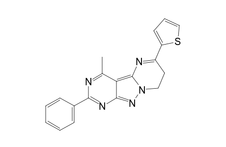 4-Methyl-2-phenyl-6-thienyl-7,8-dihydropyrimido[2,3:4,3]-pyrazolo[1,5-a]pyrimidine