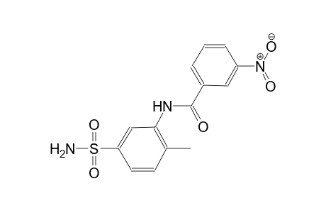 N-[5-(aminosulfonyl)-2-methylphenyl]-3-nitrobenzamide