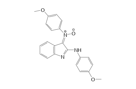 (Z)-N-(4-methoxyphenyl)-2-((4-methoxyphenyl)amino)-3H-indol-3-imine oxide