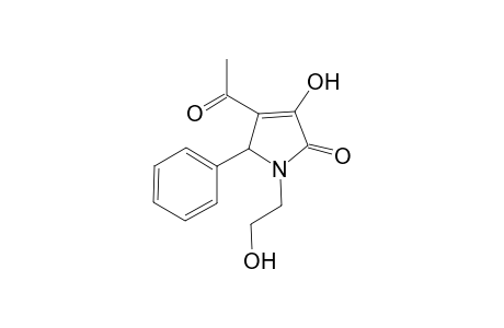 4-Acetyl-3-hydroxy-1-(2-hydroxy-ethyl)-5-phenyl-1,5-dihydro-pyrrol-2-one