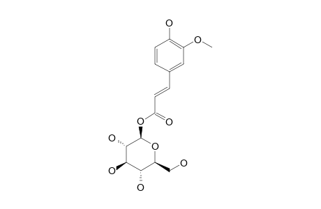 1-O-FERULOYL-beta-D-GLUCOPYRANOSIDE