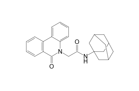 N-(1'-Adamantyl)-2-[ 6' (5H)-oxophenanthridin-5'-yl]acetamide