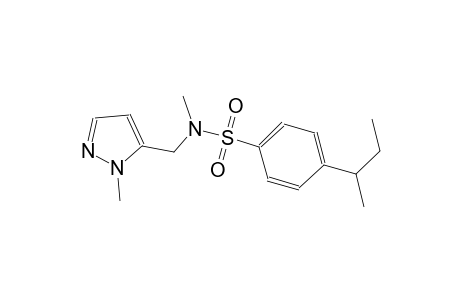 benzenesulfonamide, N-methyl-4-(1-methylpropyl)-N-[(1-methyl-1H-pyrazol-5-yl)methyl]-