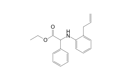 2-(2-allylanilino)-2-phenyl-acetic acid ethyl ester