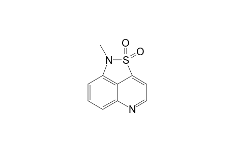 1-Methyl-1H-2,2-dioxoisothiazolo[5,4,3-d,e]quinoline