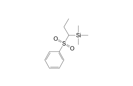 Silane, trimethyl[1-(phenylsulfonyl)propyl]-