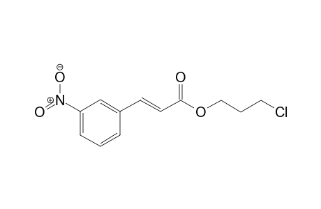 3-Chloropropyl (E)-3-(3-nitrophenyl)acrylate