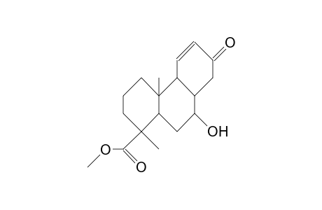 7a-Hydroxy-13-oxo-(8aH)-podocarp-11-en-18-oic acid, methyl ester