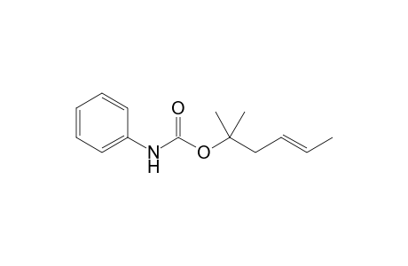 (E)-2-Methylhex-4-en-2-yl N-phenylcarbamate