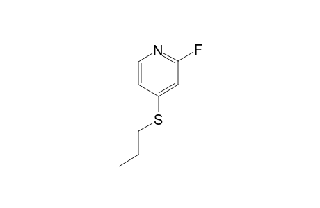 2-Fluoro-4-(propylthio)pyridine