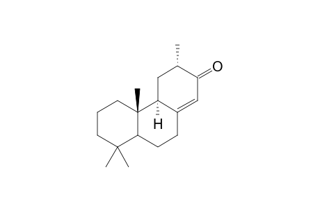 12.alpha.-Methyl-8(14)-podocarpen-13-one