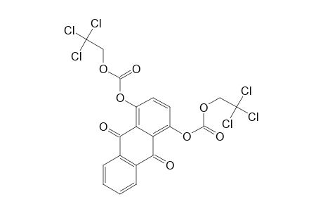 1,4-Bis[(2,2,2-trichloroethoxycarbonyl)oxy]-9,10-anthraquinone