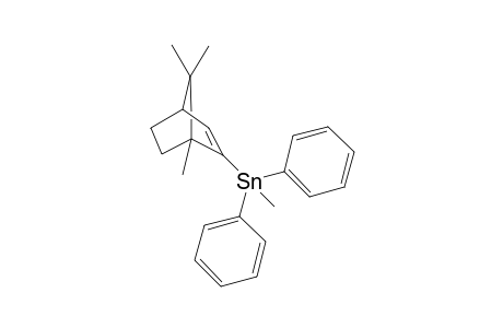 Diphenyl(methyl)[1,7,7-trimethylbicyclo[2.2.1]hept-2-en-2-yl]stannane