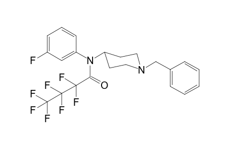 N-(1-Benzylpiperidin-4-yl)-N-(3-fluorophenyl)-2,2,3,3,4,4,4-heptafluorobutanamide
