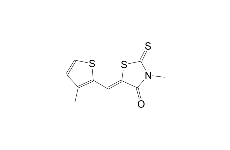 3-Methyl-5-(3-methyl-thiophen-2-ylmethylene)-2-thioxo-thiazolidin-4-one