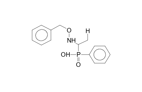 1-BENZYLOXYAMINOETHYL(PHENYL)PHOSPHINIC ACID