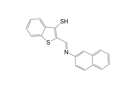 2-[(E)-(2-Naphthylimino)methyl]-1-benzothiophene-3-thiol