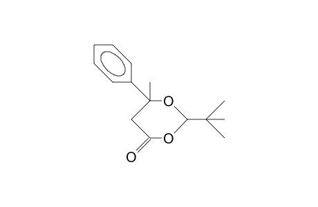 2(R)-tert-Butyl-6(S)-methyl-6(S)-phenyl-1,3-dioxan-4-one