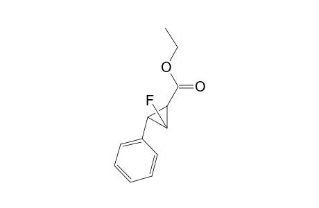 Ethyl c-2-Fluoro-t-3-phenylcyclopropane-r-1-carboxylate
