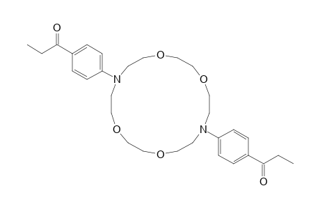 7,16-Bis[4-(1-oxopropyl)phenyl]-1,4,10,13-tetraoxa-7,16-diazacyclooctadecane