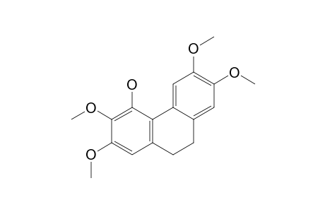 4-HYDROXY-2,3,6,7-TETRAMETHOXY-9,10-DIHYDROPHENANTHRENE