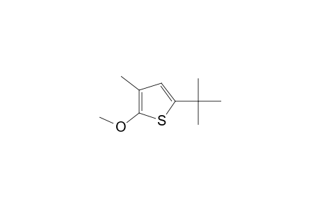 3-Methyl-5-(t-butyl)-2-methoxythiophene