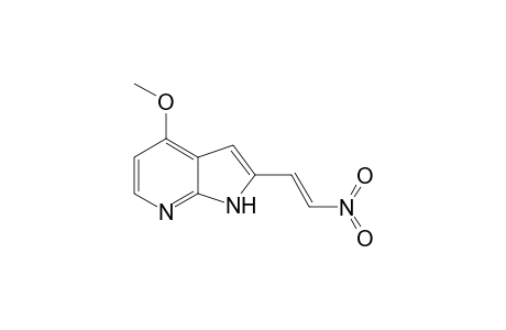 4-Methoxy-2-(2-nitrovinyl)-7-pyrrolo[2,3-b]pyridine