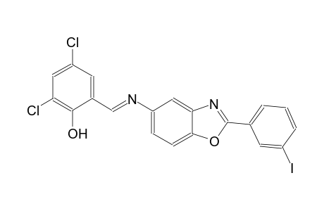 phenol, 2,4-dichloro-6-[(E)-[[2-(3-iodophenyl)-5-benzoxazolyl]imino]methyl]-